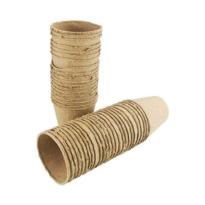 Pâte à papier écologique biodégradable rond plante starter plateaux à <span class=keywords><strong>semis</strong></span> jardinage <span class=keywords><strong>tourbe</strong></span> <span class=keywords><strong>pots</strong></span> <span class=keywords><strong>pour</strong></span> plantes - Product Image 2
