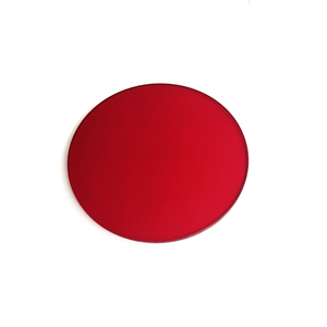 Personalização CCTV Lente 420-700nm Cor Vermelha Absorção Seletiva Vidro Filtro Óptico Hb1 Hb3 Hb5 Hb6 Filtro Vermelho - Product Image 2