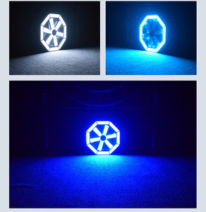 หลอดไฟ LED แบบหมุนได้สำหรับเวทีที่มีความสว่างสูงควบคุมเสียงด้วยการหมุนแบบไม่มีขั้นตอนการกระจายความร้อนสำหรับงานกิจกรรมและการแสดง - Product Image 3