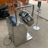 Pulvérisateur de liquide gobelet automatique Bubble Gums Noix Coater Mixer Tumbler Le plus bas Chocolat Bonbons Sucre Arachide Machine de revêtement Prix
