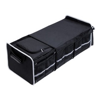 Organisateur de coffre pliable et portable Osgoodway, durable, avec fermeture éclair, grande capacité, gain de place, en polyester