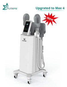 Appareil de stimulation musculaire Tesla EMT8-PRO MAX à 4 poignées EMS NEO RF, non invasif, pour la sculpture corporelle et la perte de poids, équipement de beauté - Product Image 4