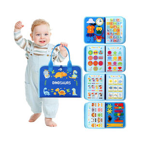 Tableau d'activités en feutre pour les tout-petits et les enfants : Jouet d'apprentissage sensoriel personnalisable - Product Image 6