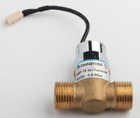 Xhnotion 1/2'' Électrovanne solénoïde bistable en laiton sans marteau à commande mobile à distance