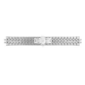 Maenwvo Vintage Luxury Silver 20mm Stainless Steel Elastic Watch <b>Strap</b> Butterfly Clasp 20cm Band-Collection-Friendly Fashion - Product Image 2