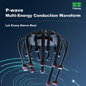 Appareil de relaxation portable pour la tête et le cuir chevelu FULLUCKY, respirant, à séchage rapide, pour le soulagement musculaire quotidien et la circulation sanguine - Product Image 4