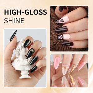 Esmalte de Uñas de Gel UV LED con Logotipo Personalizado, 15 ml, Capa Superior Transparente, Suministros de Manicura para el Hogar y Salón, con Base de Goma, Secado Rápido - Product Image 5