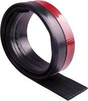 Joint d'étanchéité de bas de porte en silicone noir durable anti-courant d'air