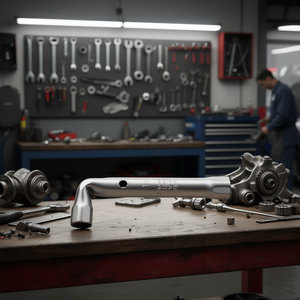 289 N Wrench L Type 10mm Hex <b>Socket</b> Tool For Automotive Repair - Product Image 3