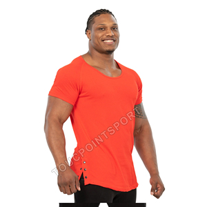 Camiseta lisa de gran tamaño para hombre, camisa de alta calidad de 100% algodón, personalizada - Product Image 2