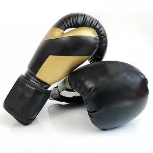 Luva De Boxe Personalizada Custom Leather Full Printed Logo Boxing Training Gloves MMA Boxing Gloves