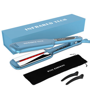 <span class=keywords><strong>Plancha</strong></span> <span class=keywords><strong>de</strong></span> Pelo Infrarroja Profesional con Placa Ancha <span class=keywords><strong>de</strong></span> Titanio <span class=keywords><strong>de</strong></span> <span class=keywords><strong>450</strong></span> <span class=keywords><strong>Grados</strong></span>, Precio <span class=keywords><strong>de</strong></span> Fábrica al por Mayor y Personalizable - Product Image 5