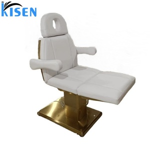 KISEN Multifunctional Beauty Salon Furniture 3 Motor Massage Beauty <b>Bed</b> With Armrest Hair Wash Facial SPA Treatment Beauty <b>Bed</b> - Product Image 5