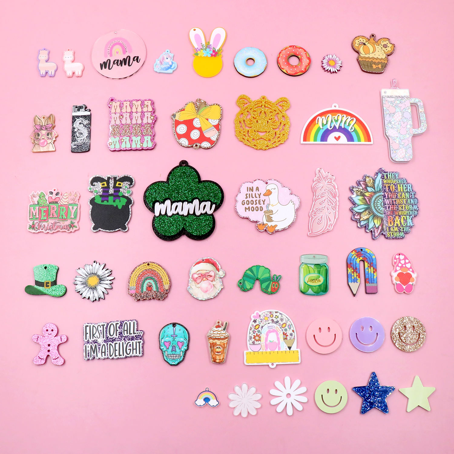 Custom Acrylic Phone Charms Create Your Own Style