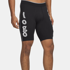 Wholesale Custom <strong>Men's</strong> Swim Trunks Compression <strong>Fit</strong> Quick Dry High Stretch Elastic Waist Beach Surf Training <strong>Shorts</strong> OEM ODM Fashi - Product Image 1