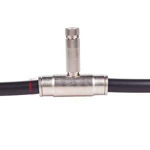 DaringFish Conector Giratorio de 360° con Rosca 10/24" de Acero Resistente, Conectores Rápidos para Máquina de Niebla de Alta Presión, Herramientas de Riego de Jardín - Product Image 1