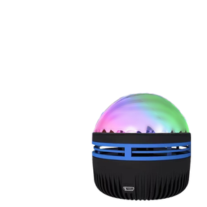 Northern Lights USB Plug-In Water Ripple Proyector Lámpara Cielo estrellado Atmósfera Lámpara Pequeña Bola Mágica Linterna Decoraciones para fiestas - Product Image 1