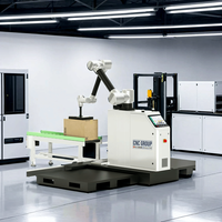 Système de palettisation robotisé entièrement automatique, robot de palettisation pour le chargement et le déchargement des conteneurs