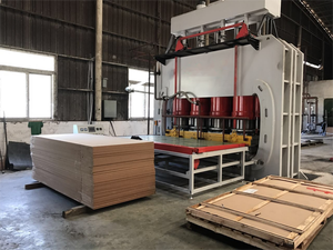 Dây chuyền sản xuất tùy chỉnh cao cấp, máy ép nóng tự động sản xuất melamine chu kỳ ngắn/ máy ép nóng tự động sản xuất HDF & MDF - Product Image 4