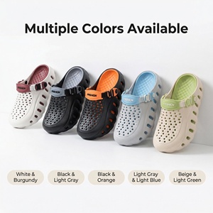 Sandali con Suola Massaggiante per Uomo, Zoccoli Estivi Unisex, Scarpe da Giardino Personalizzabili con Logo, Zoccoli Piatti in Eva per Uomo e Donna - Product Image 5