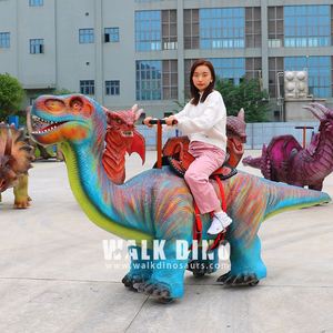 Manège pour enfants à monnayeur, Dinosaure motorisé Brachiosaurus, Voiture électrique - Product Image 5