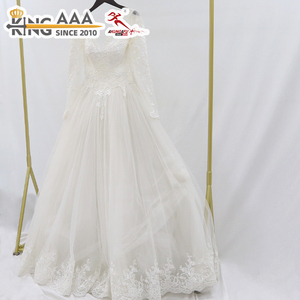 KingAAA Abiti da Sposa Usati Misti in Balle, Abiti da Sposa di Seconda Mano all'Ingrosso, Colori Bianchi, Taglie Miste, Abiti Formali da Donna in Stock - Product Image 5