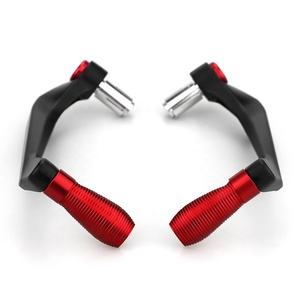 แฮนด์มอเตอร์ไซค์อลูมิเนียม22มม. อุปกรณ์ป้องกันมือสำหรับ <span class=keywords><strong>Vespa</strong></span> GTS 250 <span class=keywords><strong>300</strong></span> Sprint Primavera 150 LX <span class=keywords><strong>PX</strong></span> 125 200 - Product Image 1