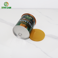 Boîte de conserve de lait en poudre imprimée sur mesure pour le stockage de biscuits et de gâteaux en fer blanc durable