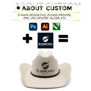New Style Retro Western Cowboy <b>Hat</b> Wide Brim <b>Fedora</b> <b>Hats</b> <b>Men</b> Wholesale Custom Felt Wool <b>Fedora</b> <b>Hats</b> with logo - Product Image 3