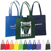 Bolsa de Tela Ecológica Reutilizable Personalizada para Compras, Supermercado, Promoción, Comestibles, No Tejida
