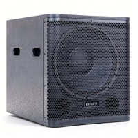 AERO 15SE 700W Peak, Sistema de Subwoofer Activo de Baja Frecuencia Profesional con Control de Red Inteligente, RJ45, DSP, PEQ, 2 Altavoces, 96dB