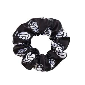 ربطات شعر مرنة من الساتان الشعبي لكرة السلة مطبوعة على شكل عصابة رأس رياضية للنساء - Product Image 5