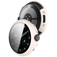 Étui de protection en verre trempé + PC pour Google Pixel Watch4, coque rigide pour Google Pixel Watch4, étui de montre en PC + verre 45 mm