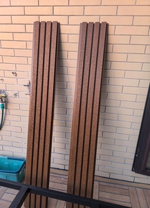 Bền ngoài trời WPC hàng rào Bảng điều chỉnh chống ẩm trang trí tường Ốp cho ngoài trời không gian sống - Product Image 5