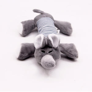 लंबे चार पैर वाले बतख पशु प्लग ध्वनि पालतू जानवरों के लिए खिलौने के अनुकूल गुलाबी सुअर ग्रे हाथी कुत्ते कार्टून खिलौना पालतू आपूर्ति - Product Image 5