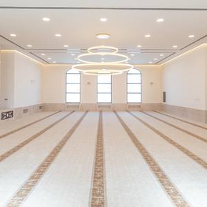 Wall to Wall Blue Border Masjid Praying <strong>Carpet</strong> <strong>Mosque</strong> Prayer <strong>Carpet</strong> Muslim Masjid <strong>Carpets</strong> in <strong>Dubai</strong> - Product Image 6