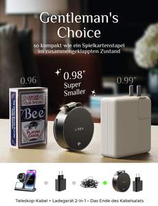 Lisen ที่ชาร์จไร้สายแบบ3 in 1, 15W แบบเร็วสำหรับ <span class=keywords><strong>iPhone</strong></span> 16 Samsung S25 Apple Watch airpods Desktop - Product Image 6