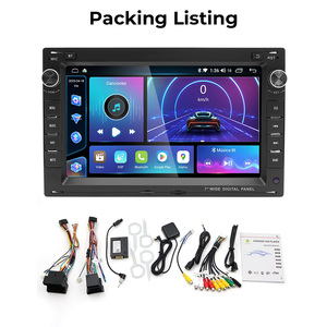 Autoradio 2 Din Android 14 7 pouces Carplay pour Volkswagen VW Passat B5 MK4 MK5 Golf 4 Polo Bora T5 - Product Image 6