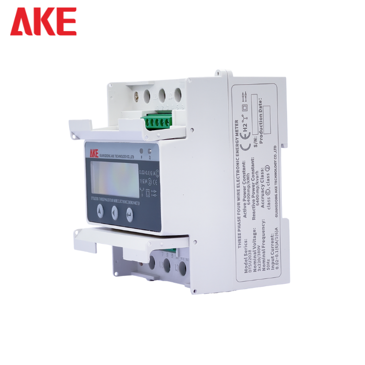 RS485 Modbus RTU Current Transformer 6A CT Connect Three Phase Energy ...
