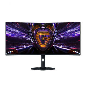 จอคอมพิวเตอร์โค้ง 21:9 IPS สำหรับเล่นเกมส์  หน้าจอ LCD แบบ WideScreen  พร้อมไฟ LED Backlit สีดำ สำหรับใช้งานกับเดสก์ท็อป - Product Image 1