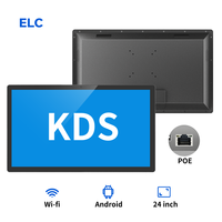 Pantalla Táctil Comercial para Cocina de 24 Pulgadas, 8+128GB RK3588S2 6 TOPS, Compatible con Varios Sistemas CMS de Software de Pedidos
