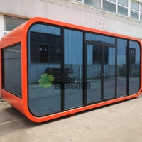 Çin Prefabrik Düşük Maliyetli Emlak Mobil Ev Apple Kabin Porto Riko Modern Önceden Monte Edilmiş Konteyner Evler Satılık