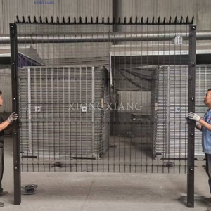Haute sécurité 358 clôture anti-escalade <span class=keywords><strong>vue</strong></span> dégagée panneaux en maille dense <span class=keywords><strong>pour</strong></span> aéroport ferroviaire prison sécurité clair clôture porte treillis - Product Image 3