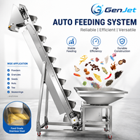 Élévateur à godets entièrement automatique, Convoyeur vertical, Monte-charge en acier inoxydable de qualité alimentaire, Remplissage de poudres et granulés, Haute efficacité