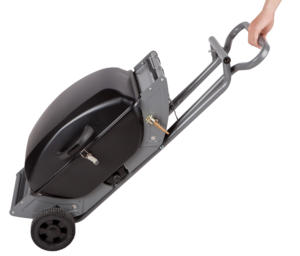 Barbecue au gaz propane moderne en acier de qualité supérieure avec chariot, design pliable et peinture haute température pour usage commercial extérieur - Product Image 3