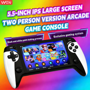 Console de <span class=keywords><strong>jeu</strong></span> portable QBUY X9, écran HD non tactile de 5,5 pouces, batterie de 1500 mAh, lecteur vidéo portable, WiFi, système d'exploitation Linux, appareil de <span class=keywords><strong>jeu</strong></span> - Product Image 2