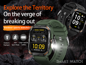 2024 chất lượng cao zw69 Thể Thao Smartwatch sang trọng tập thể dục Tracker BT cuộc gọi đèn pin thời trang reloj inteligente thông minh đồng hồ Android - Product Image 2