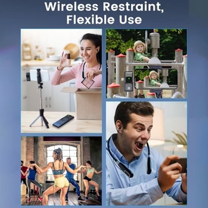 Interface audio USB sans fil Écouteurs antibruit Live Streaming Studio Echo Recording Compatible <span class=keywords><strong>PC</strong></span> Mobile Remote Mixer - Product Image 5