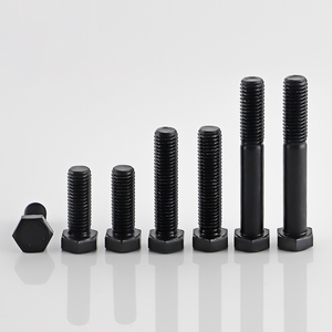 Pernos Hexagonales de Acero Negro M12 M13 DIN933 con Tuercas y Pernos Hexagonales de 18x80 mm 8.8 en Tamaños M6 y <span class=keywords><strong>M10</strong></span> - Product Image 1