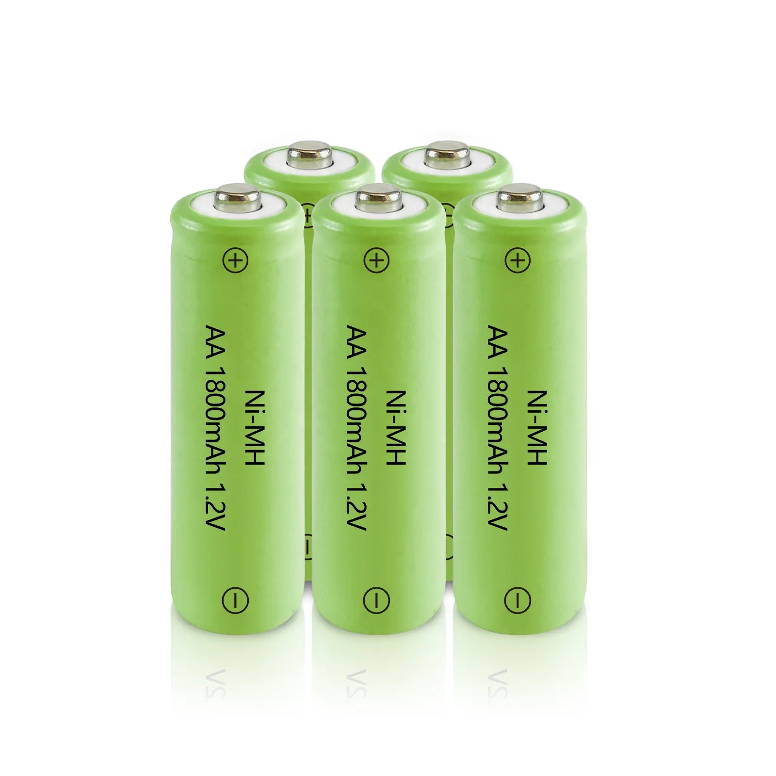 JINTION NiMh AA 1800mAh 1.2V 충전식 배터리 AA 충전식 배터리 알람 시계 원격 제어 장난감